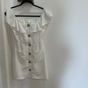 Misguided White Dress